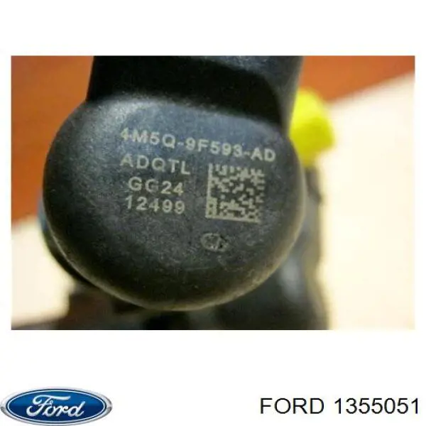 Форсунка вприску палива 2T1Q9F593AD Ford