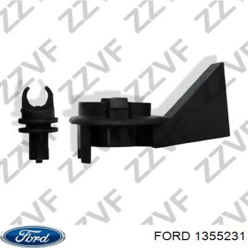 Личинка замку капоту 1355231 Ford