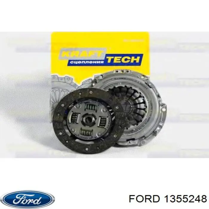 1355248 Ford комплект зчеплення (3 частини)