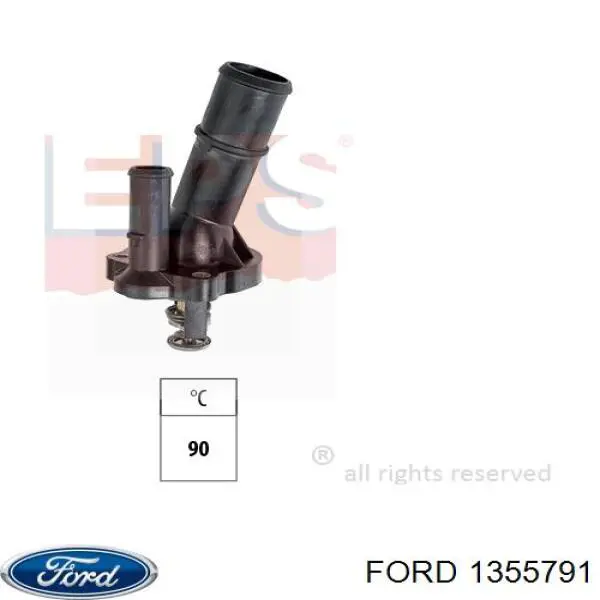 Автомобільний термостат Ford 1355791 ціна, від 24.56 USD