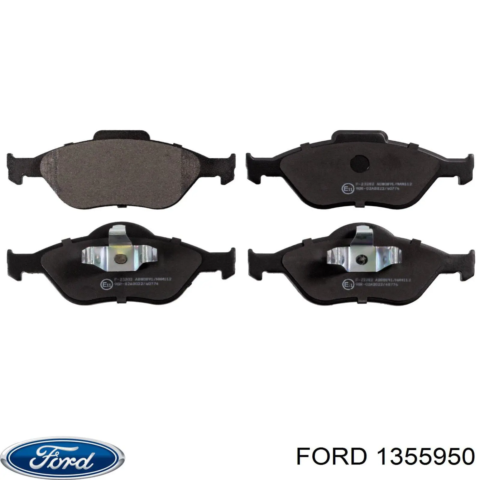 Гальмівні колодки Ford 1355950 ціна, від 22.36 USD