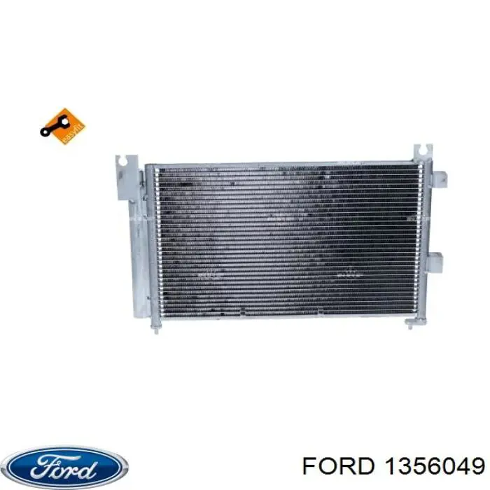 Радіатор охолодження кондиціонера Ford 1356049