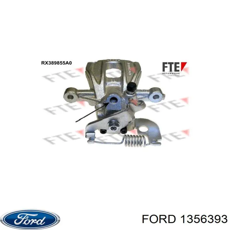 Купити 1356393 Ford Супорт задній лівий