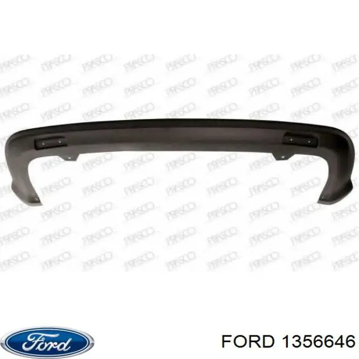 Спойлер заднього бампера Ford Focus 2 (DAW) (Форд Фокус)