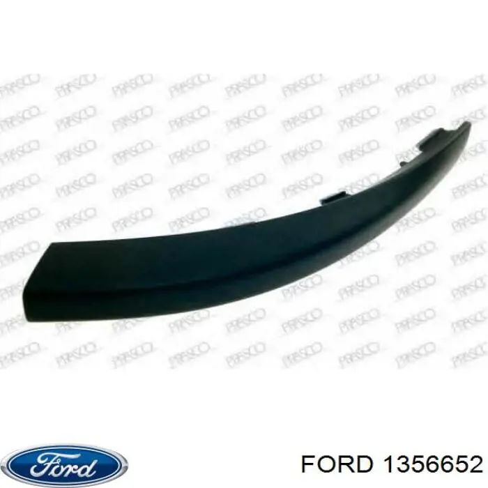 1356652 Ford Молдинг заднього бампера, правий