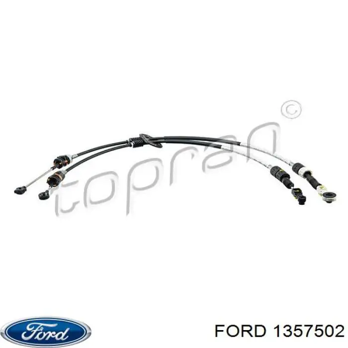 Трос перемикання передач, здвоєний Ford 2S4R7E395FC ціна, від 38.85 USD