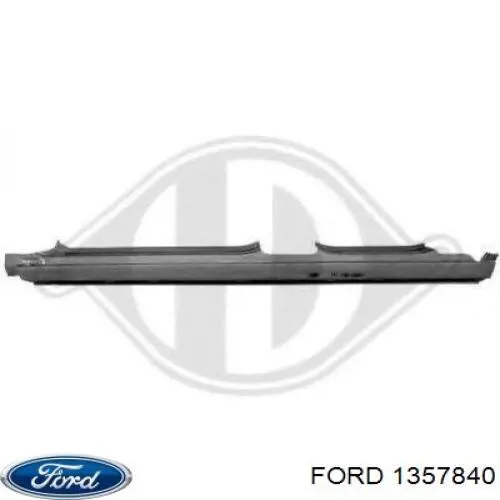 Поріг зовнішній лівий Ford Mondeo 3 (B4Y) (Форд Мондео)