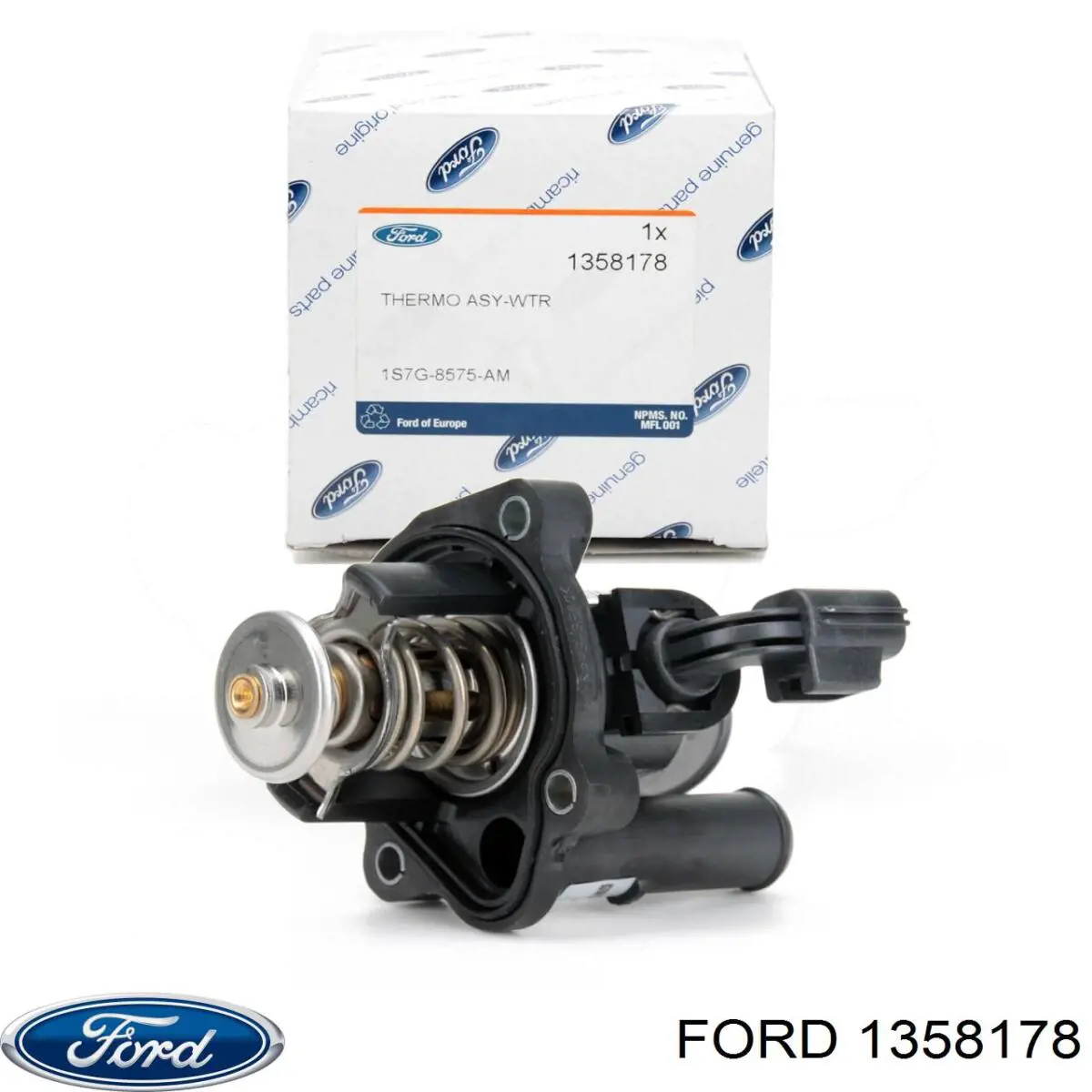 Купити 1358178 Ford Термостат в корпусі