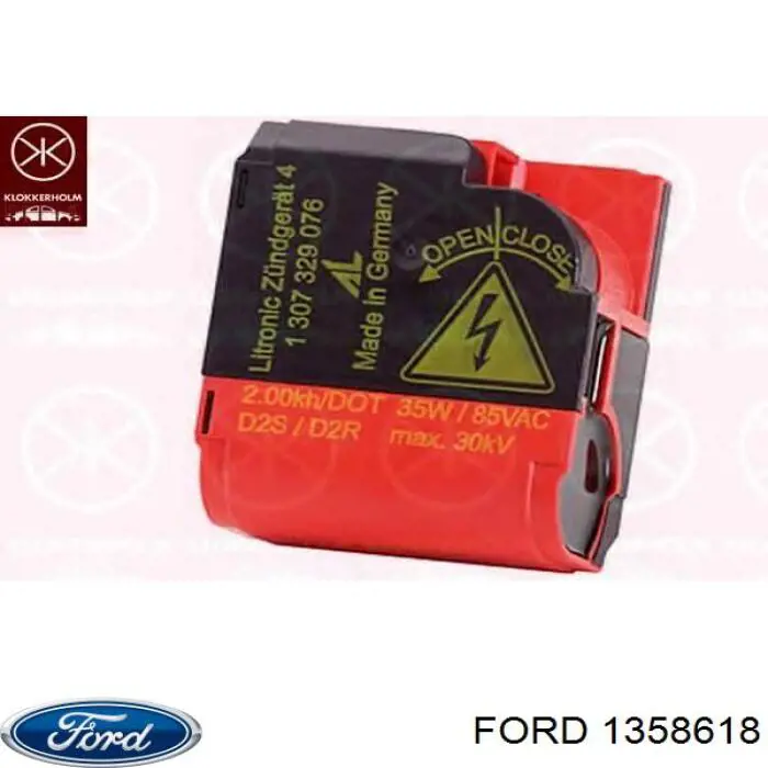 Блок розпалювання, ксенон Ford 1358618 ціна, від 163.82 USD