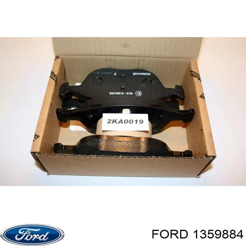 1359884 Ford колодки гальмівні передні, дискові