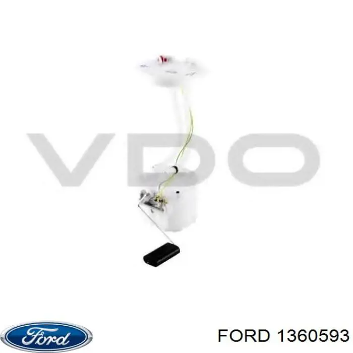 1360593 Ford модуль паливного насосу, з датчиком рівня палива