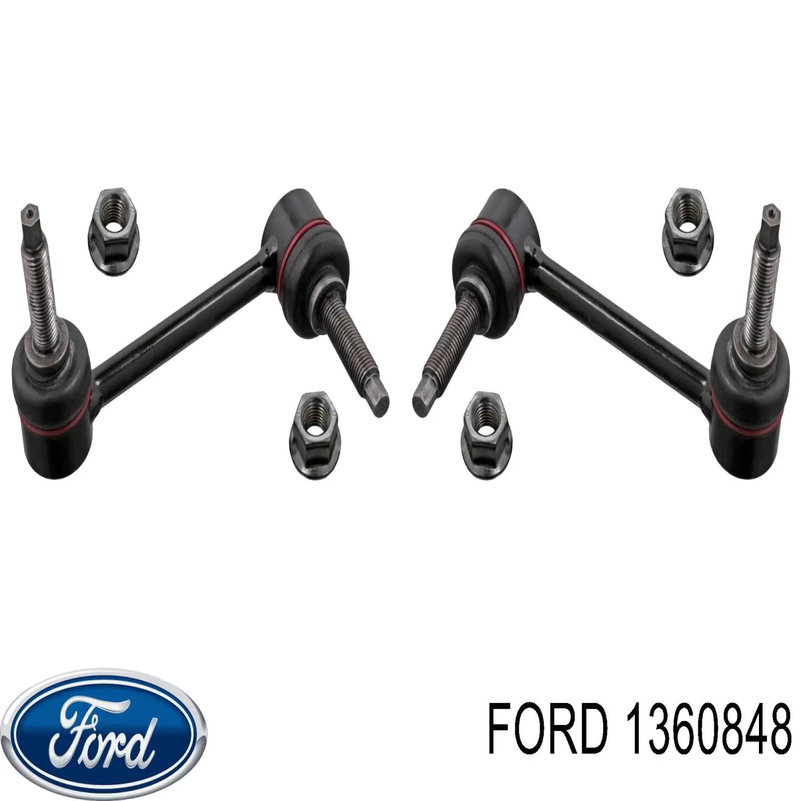 Молдинг вітрового скла Ford 1360848 ціна, від 49.55 USD