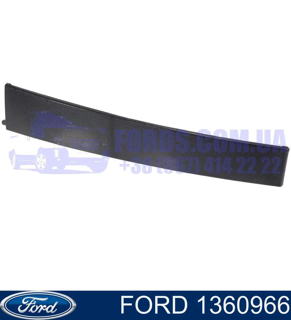 Накладка стійки кузова зовнішня, центральна права Ford Focus 2 (DA) (Форд Фокус)