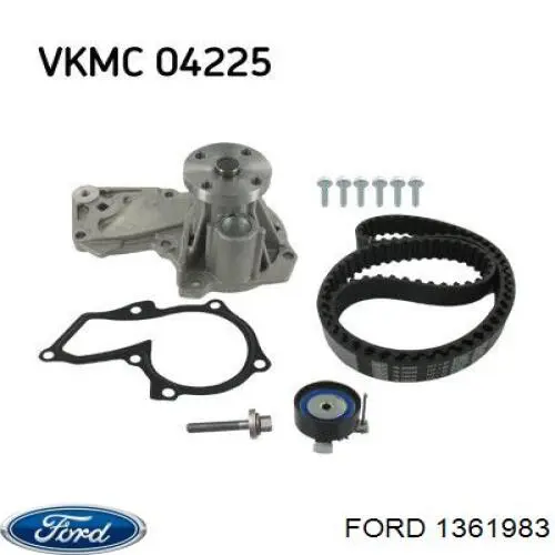 Ролик натяжителя ременя газорозподілу Ford 1361983 ціна, від 26.52 USD