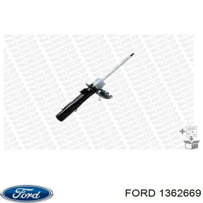 1362669 Ford амортизатор передній, лівий
