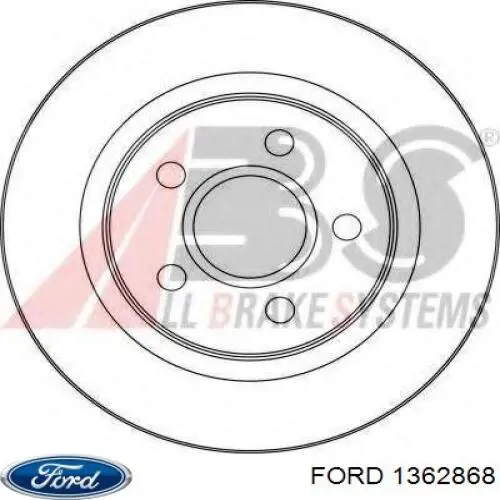 1362868 Ford Дискові гальма