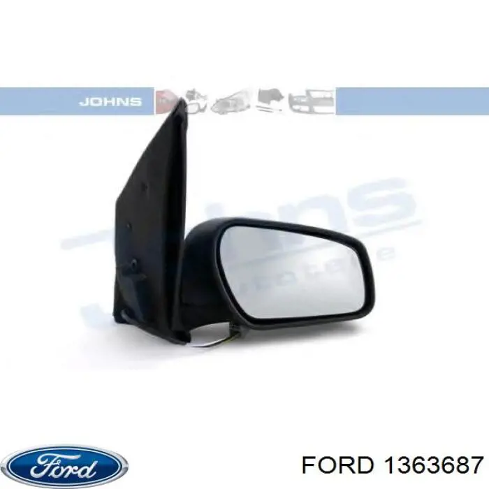 Праве бічне дзеркало Ford 1363687 ціна, від 41.45 USD