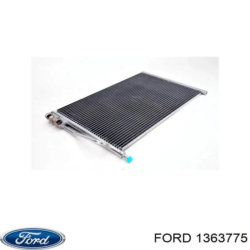 Конденсатор кондиціонера Ford 1363775 ціна, від 66.23 USD