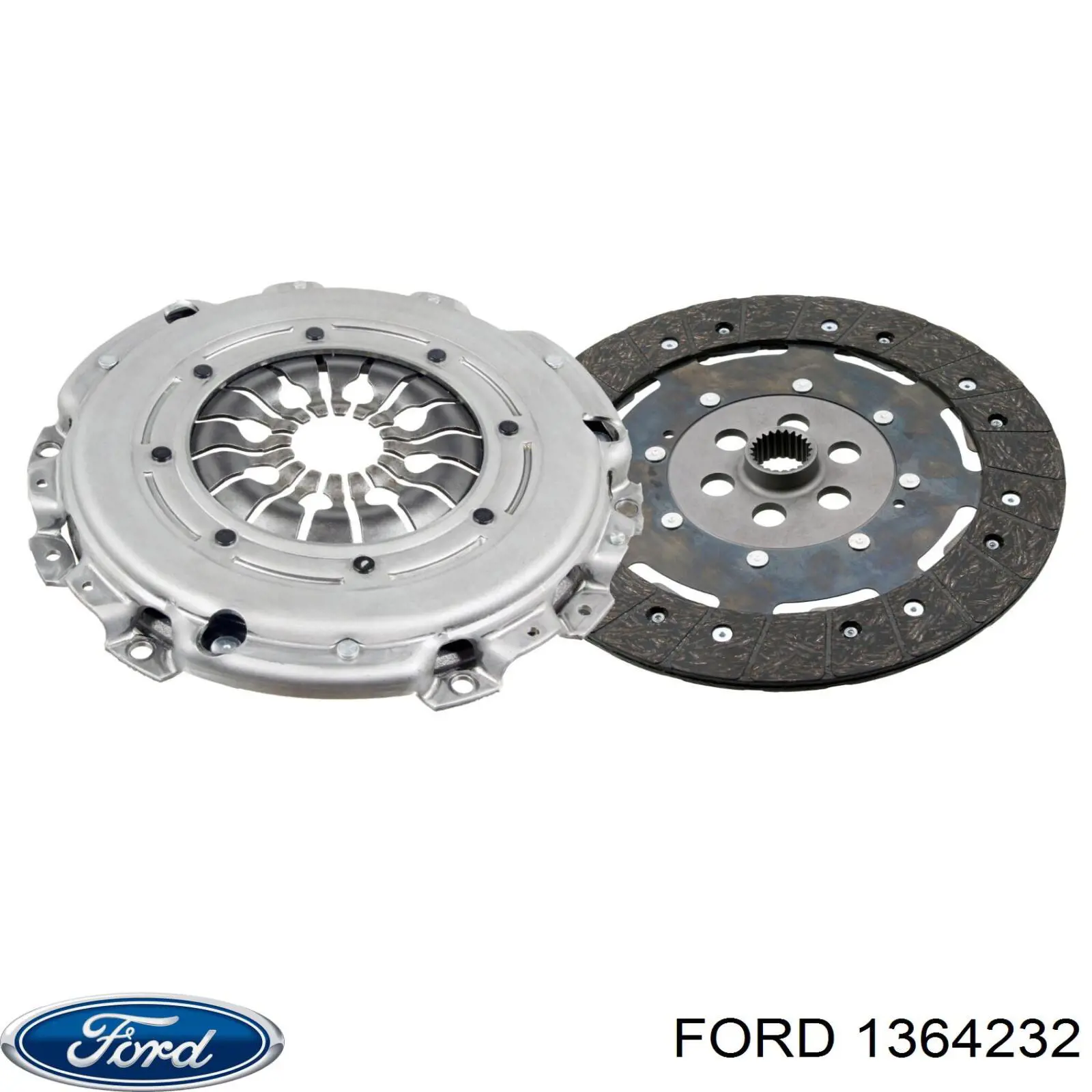 1364232 Ford комплект зчеплення (3 частини)