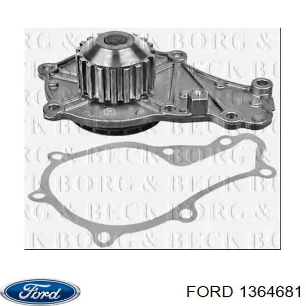 1364681 Ford Насос охолодження