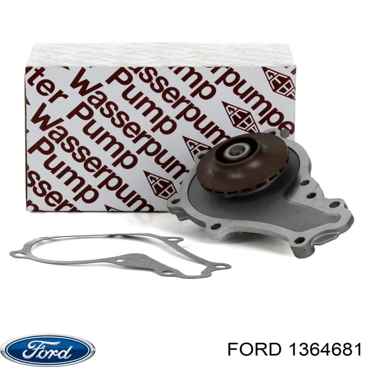 Помпа охолодження Ford 1364681 ціна, від 30.09 USD
