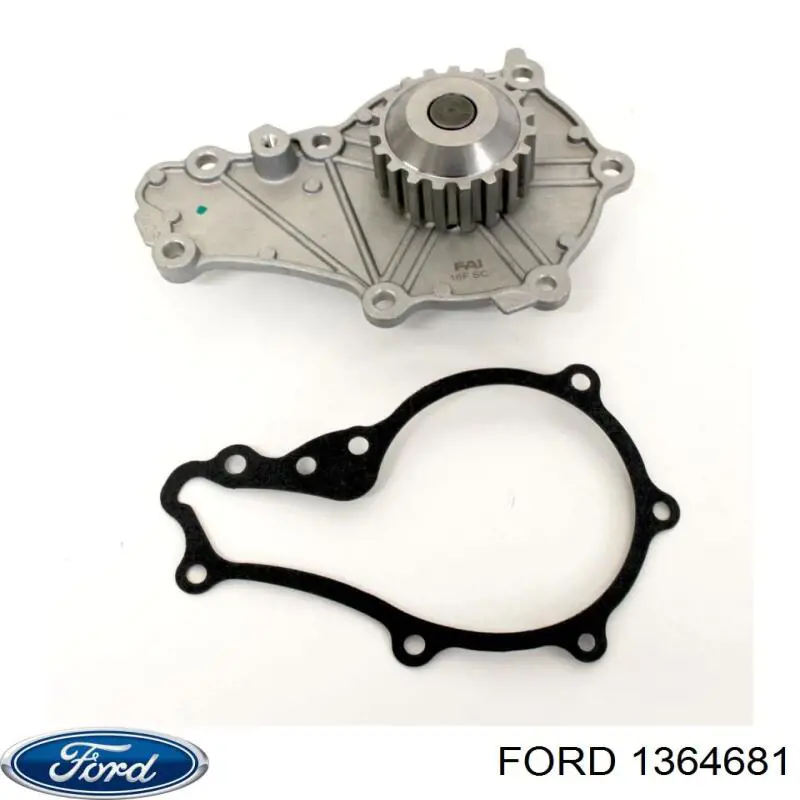 Купити 1364681 Ford Насос охолоджуючої рідини