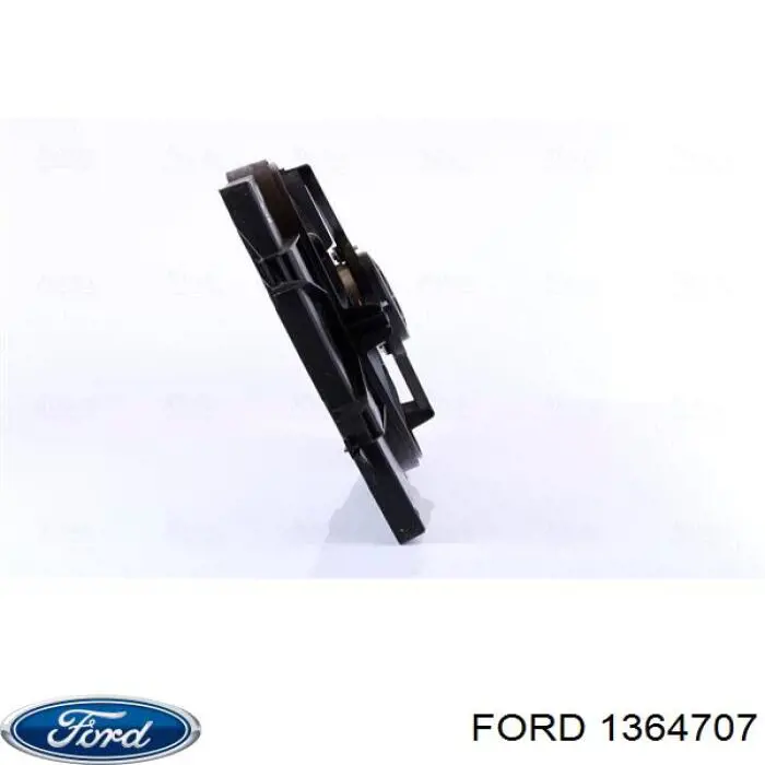 1364707 Ford дифузор радіатора охолодження, в зборі з двигуном і крильчаткою