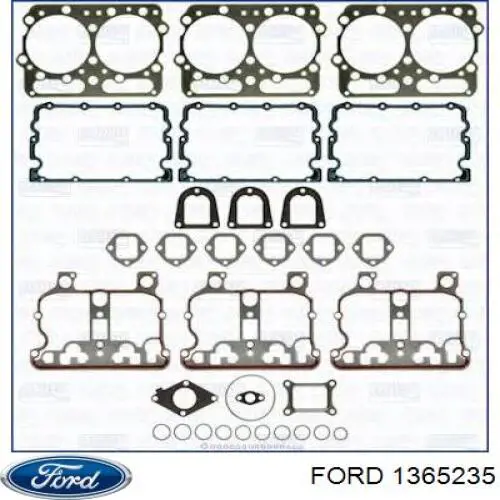 1365235 Ford піввісь (привід передня, ліва)