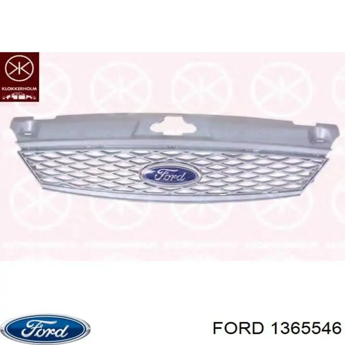 1365546 Ford Решітка радіатора