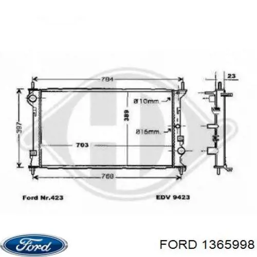  4T168B273GA Ford