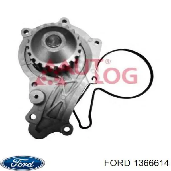 1366614 Ford помпа водяна, (насос охолодження)