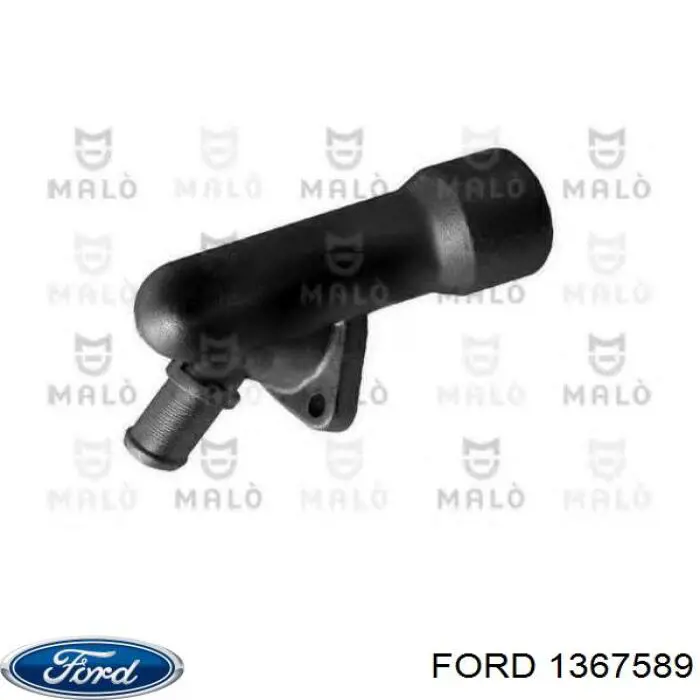 1367589 Ford фланець системи охолодження (трійник)