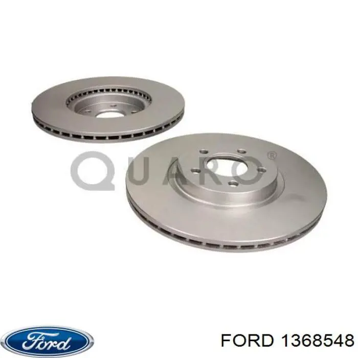 Диск переднього гальма Ford 1368548 ціна, від 63.66 USD