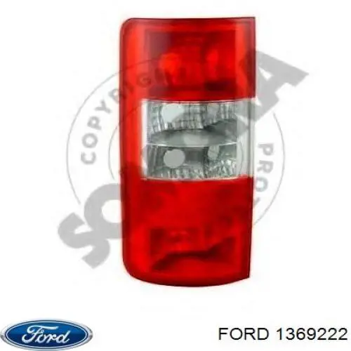 1369222 Ford ліхтар задній лівий