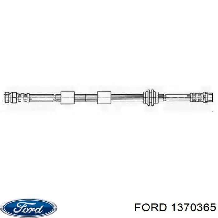 1370365 Ford прокладка впускного колектора