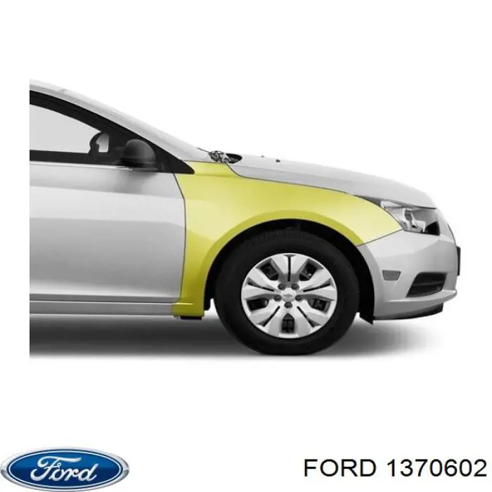 Крило переднє праве 1370602 Ford