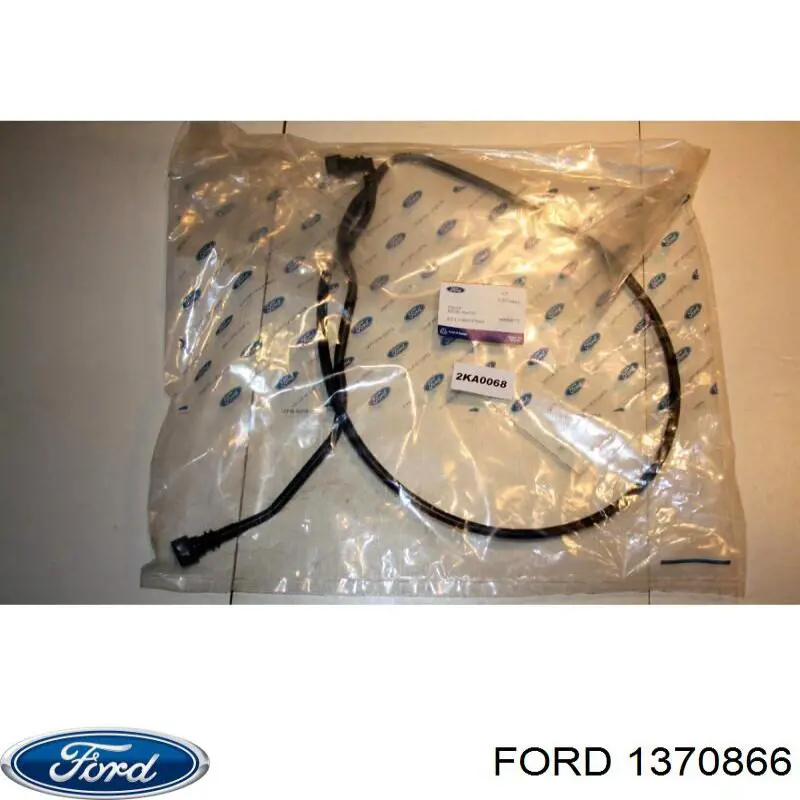 1370866 Ford шланг/патрубок радіатора охолодження, верхній