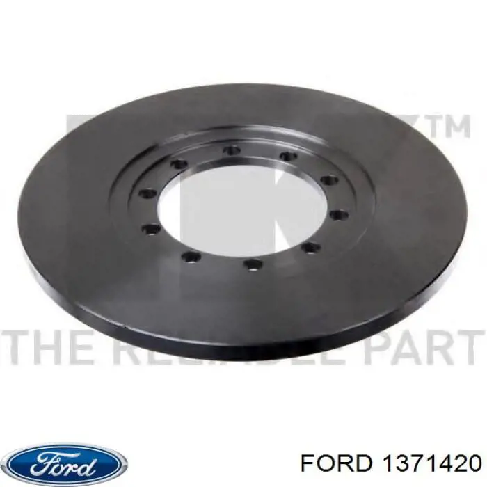 1371420 Ford диск гальмівний задній