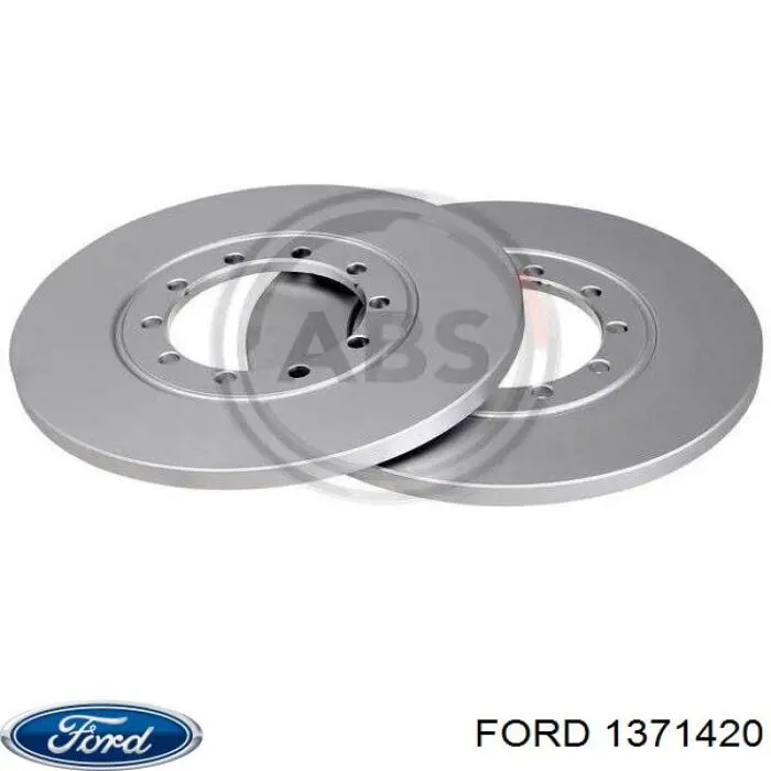 Купити 1371420 Ford Диск заднього гальма