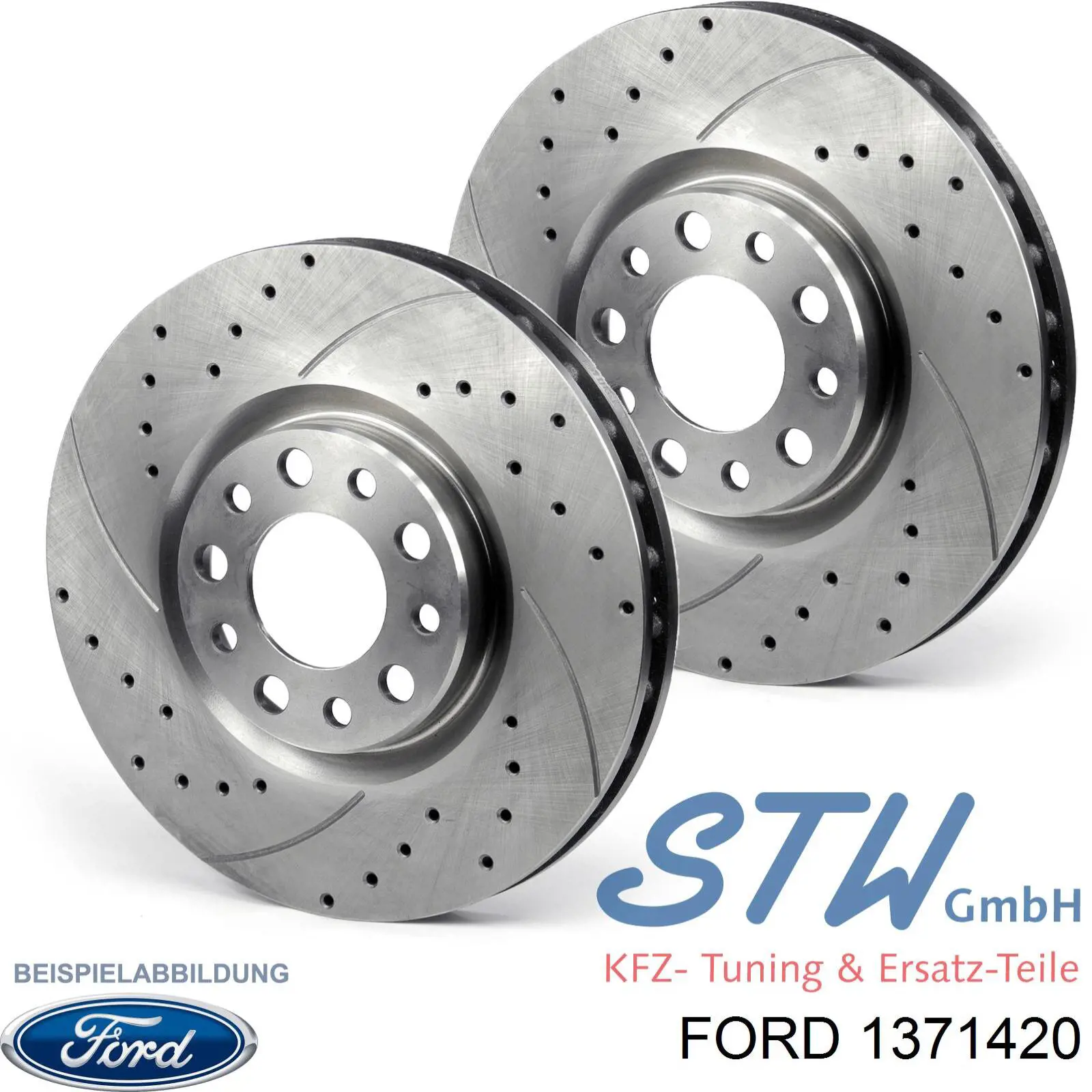 1371420 Ford Дискові гальма