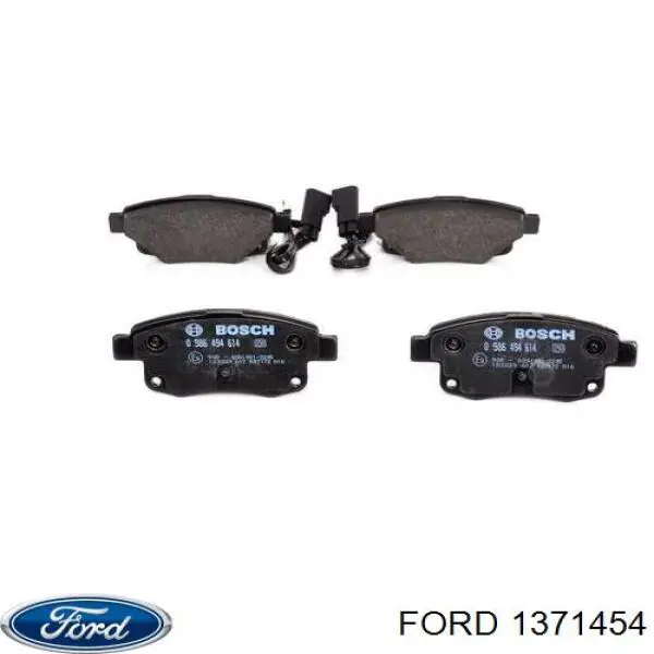 Задні гальмівні колодки Ford 1371454 ціна, від 18.94 USD