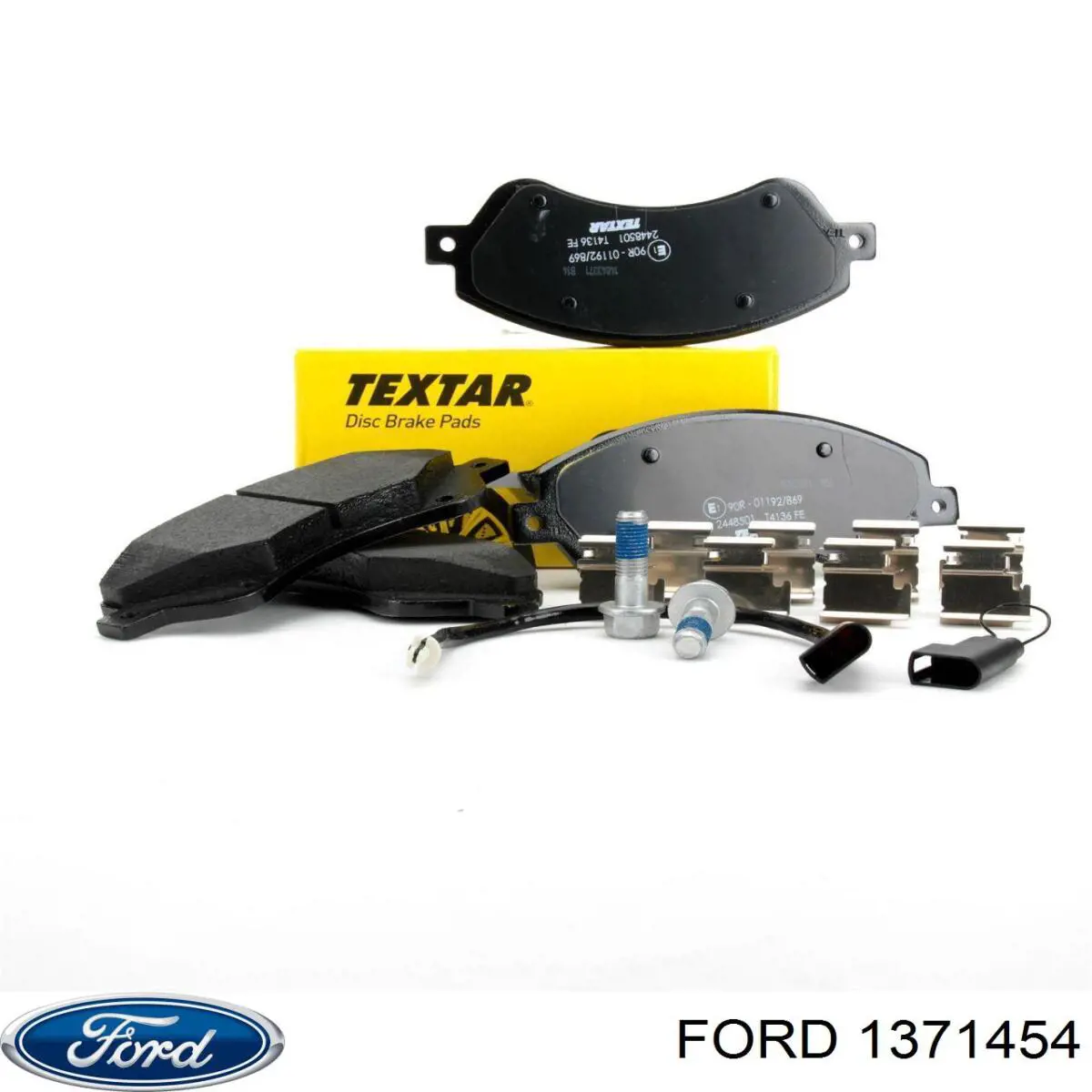 Задні дискові колодки Ford 1371454
