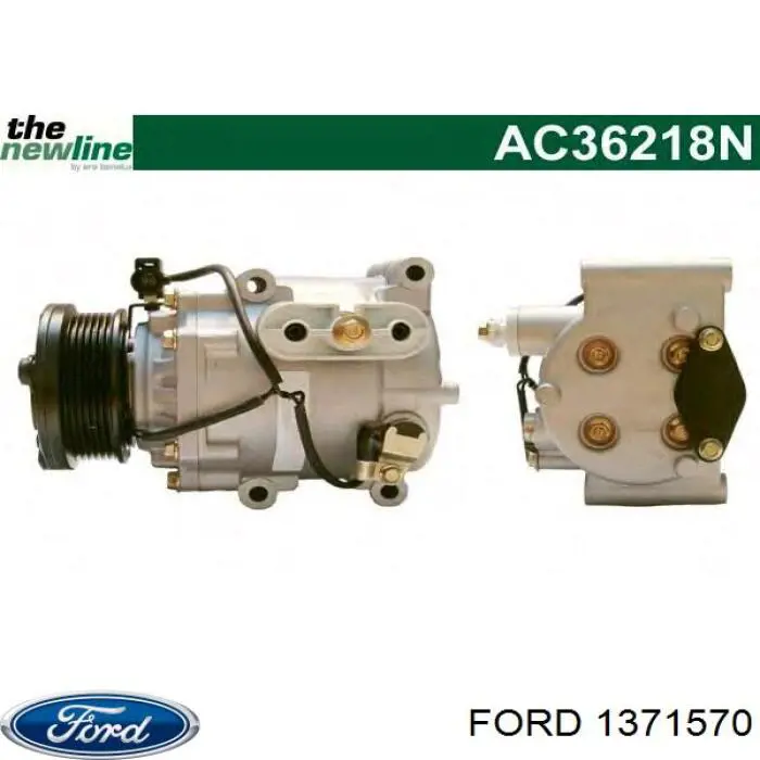 Купити 1371570 Ford Компресор кліматичної установки