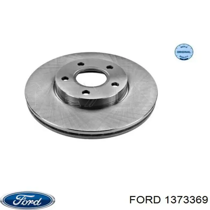 1373369 Ford диск гальмівний передній
