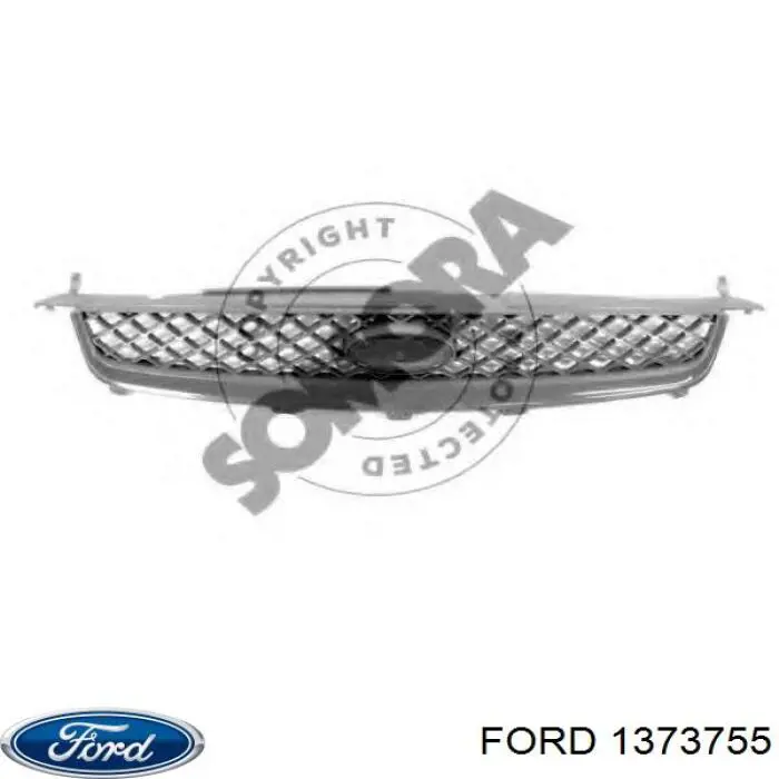 Облицювання радіатора Ford 1373755 ціна, від 17.29 USD