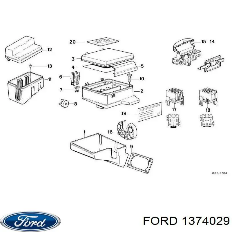  Ford 1374029 ціна, від 221.39 USD