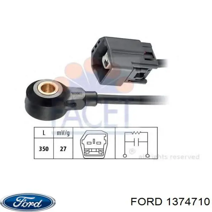 1374710 Ford датчик детонації