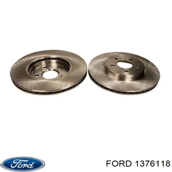 Диск переднього гальма Ford 1376118 ціна, від 39.05 USD