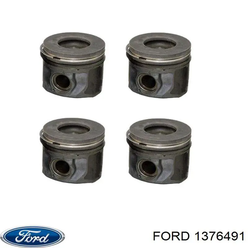 1373528 Ford поршень в комплекті на 1 циліндр, std