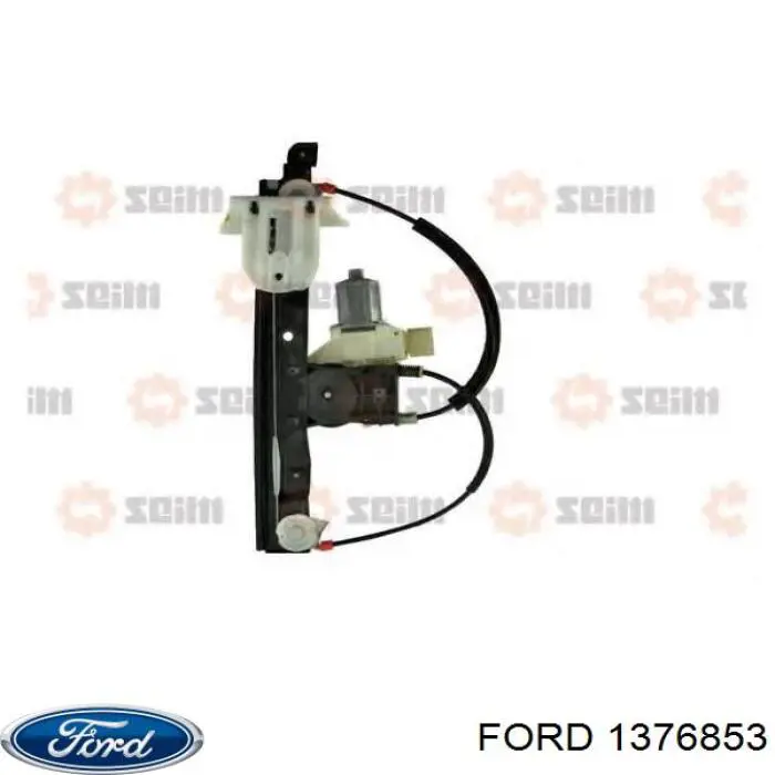 Купити 1376853 Ford Двигун склопідіймача двері передньої, правої